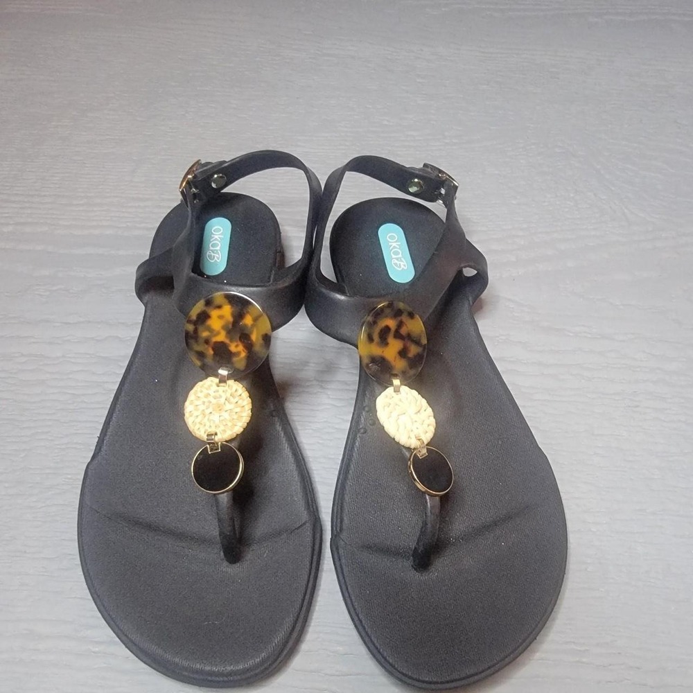 OKABENZ tortoiseshell sandals